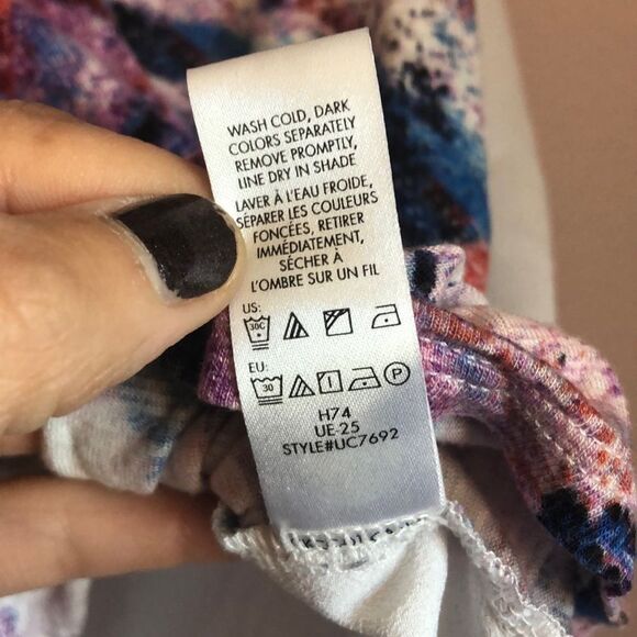 Calvin Klein multi colored silky tank top - Picture 6 of 7